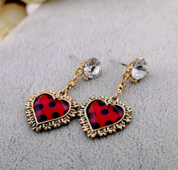Серьги в горошек Женские love Заводские оптовая закупка|earings fashion|earrings antiqueearring stopper |