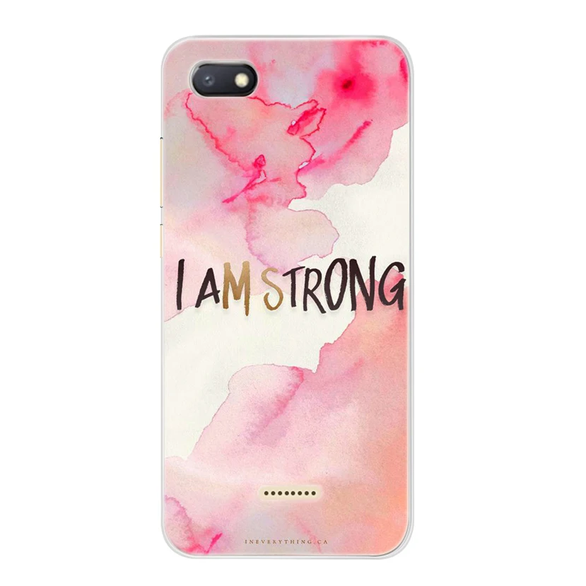 Чехол для Xiaomi Redmi 6A 4X Note 3 5 6 pro 5A Mi A1 4 Pro 4A силиконовый чехол телефона Tpu Funda Coque D061 |
