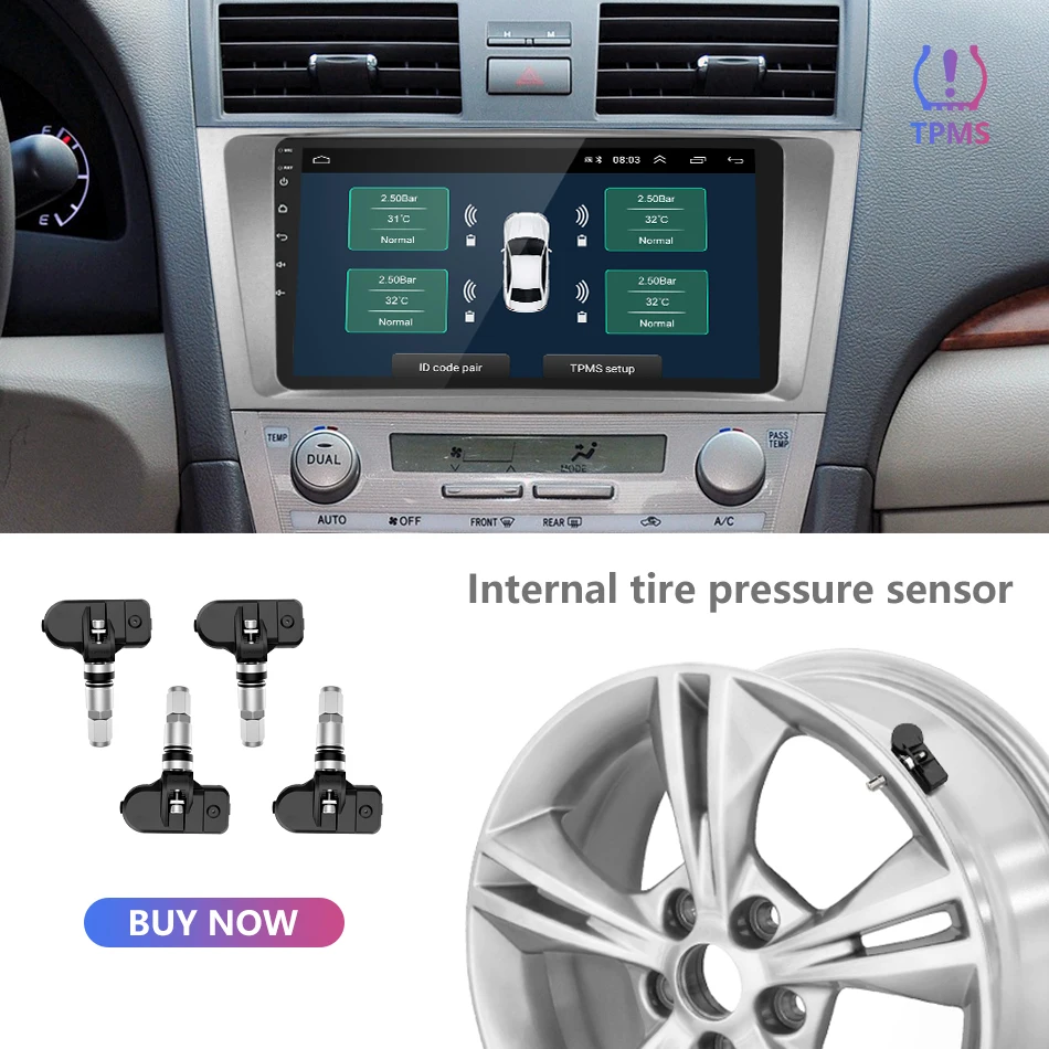 Jansite R9 " RDS Автомагнитола для Toyota Camry 2006-2011 Wifi Android 8,1 плеер сенсорный экран мультимедийные видеоплееры с рамкой