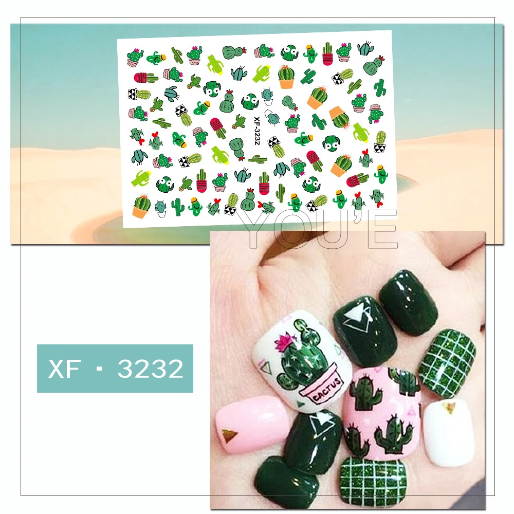 Nail Art Стикеры наклейки сиреневого цвета для девочек Клей Фиолетовый цветок
