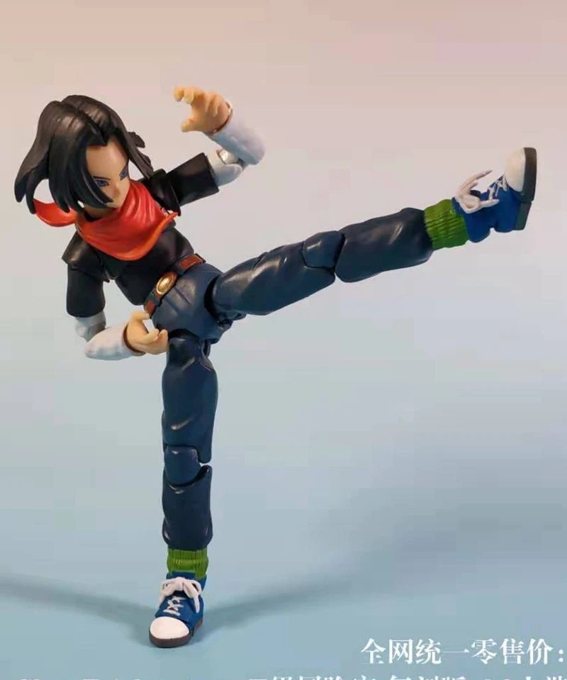 WSTXBD Dragon Ball Z игрушечные фигурки из игры Dragon Ball DBZ(“СВЧ Android № 17 № 18 фигурку Figurals Игрушечная модель куклы игрушки