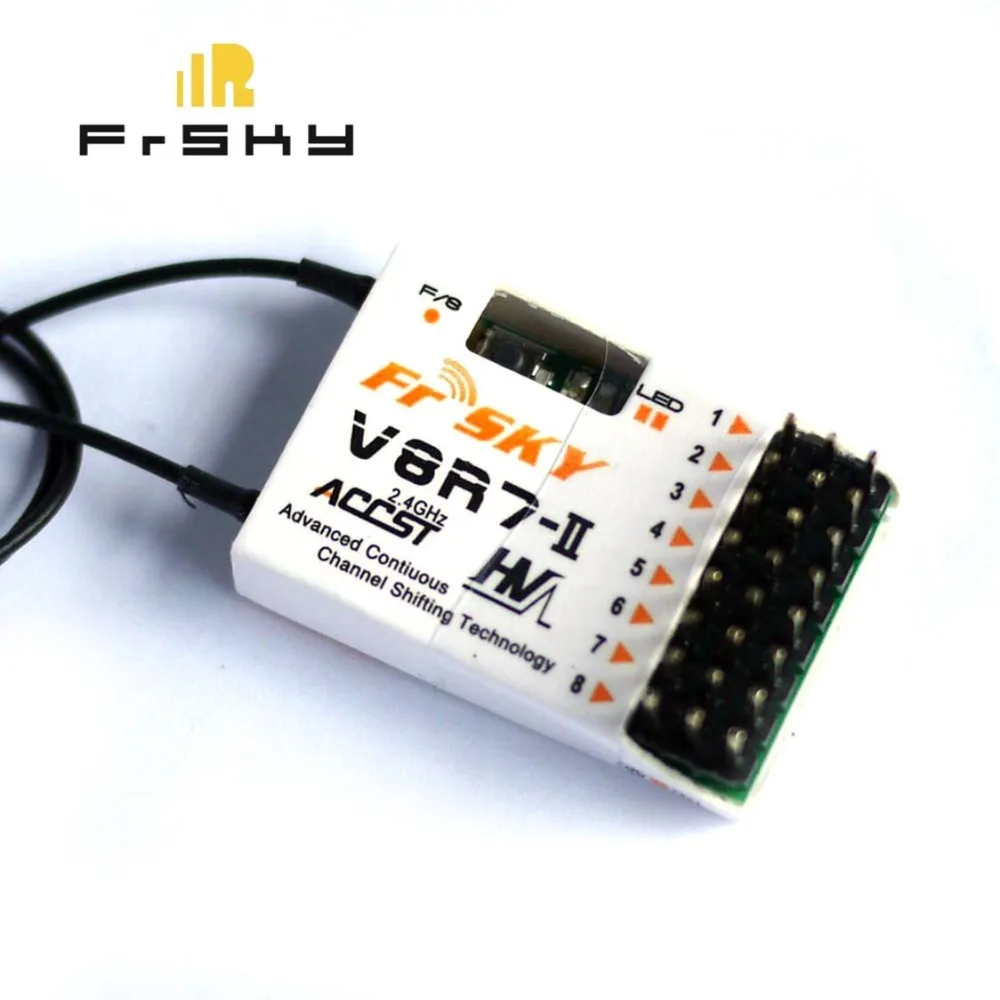 FrSky V8R7-II 2,4G ACCST 7 канальным приемником высокой Напряжение версия