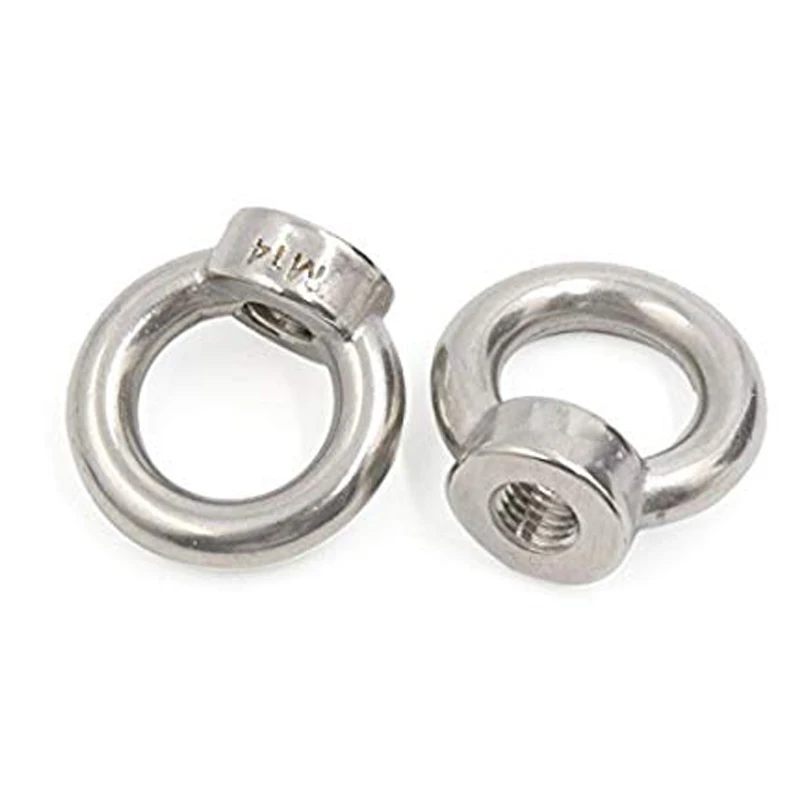 304 Stainless Steel Marine Lifting Eye Nut Ring Thread Shape Fastener Eyebolt M14 M16 |