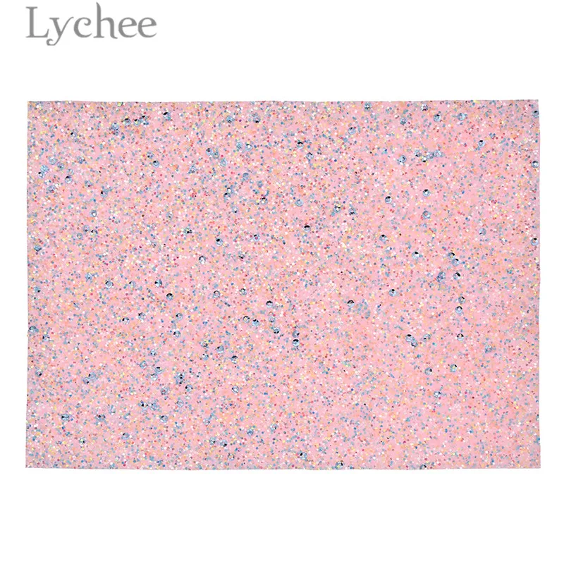 Lychee Life 15x21 см A5 объемная искусственная ткань Высококачественная швейная
