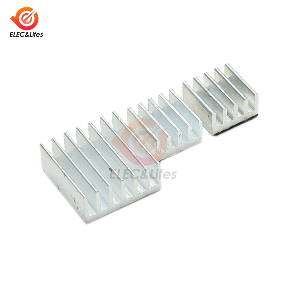3 шт./компл. клей Raspberry Pi 3 радиатора кулер чистый Алюминий теплоотвод комплект для охлаждения Raspberry Pi 2 Модель B