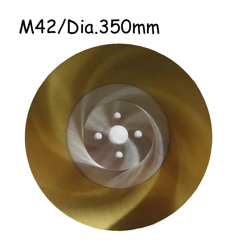 Dia.350*1.6mm HSS Circular Saw Blade M42 with TiN-Coated for Industry Metal Cutting/Aluminium Cutter