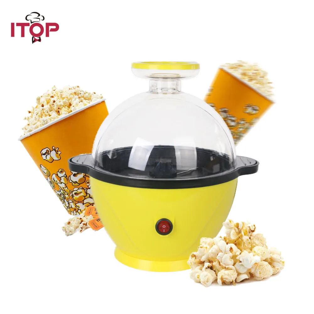 ITOP Бытовая мини электрическая машина для приготовления кукурузного попкорна