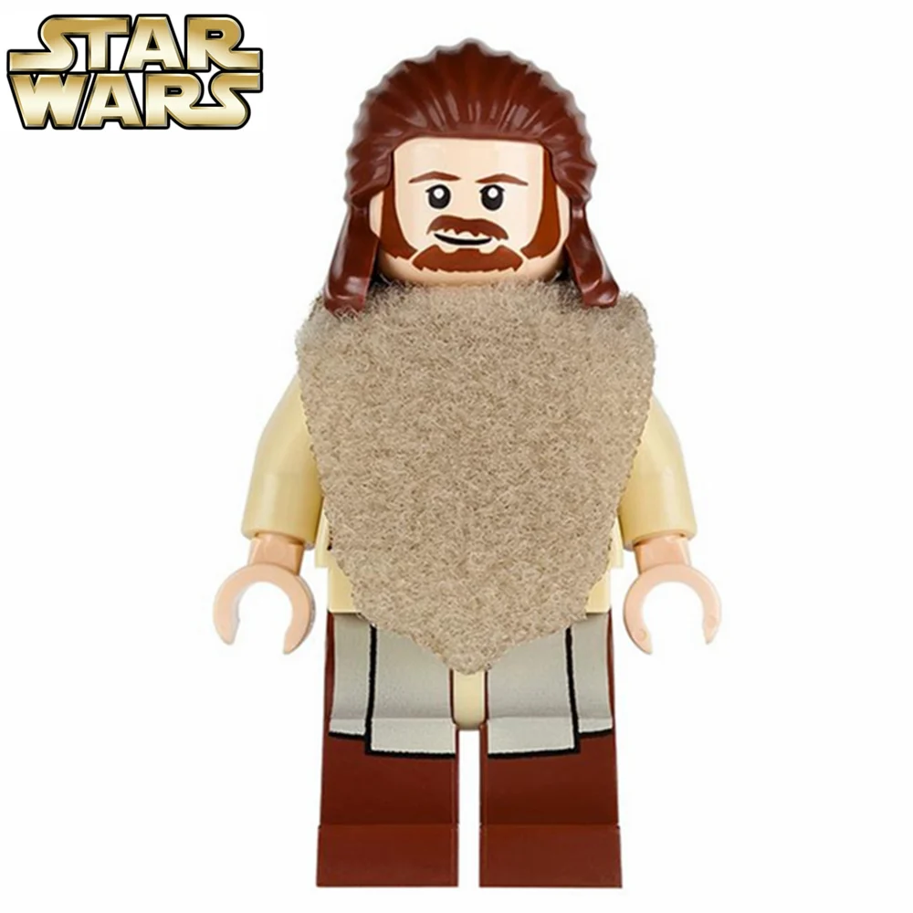 SingleSale Звездные войны Квай-Гон Джинн SW651 Хан Соло люк Юда ROGUE ONE minifig собрать модель