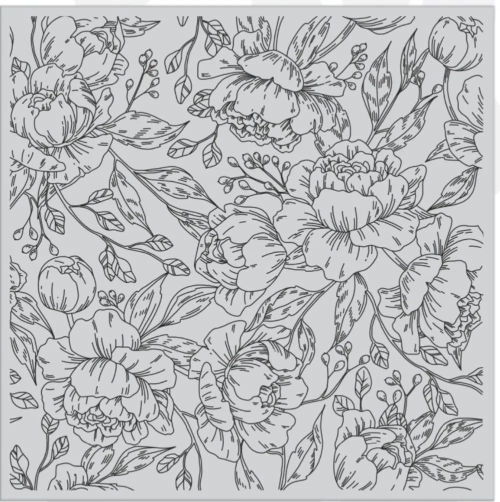 Цветок Чистый штамп для скрапбукинга прозрачный силиконовый прорезиненный DIY