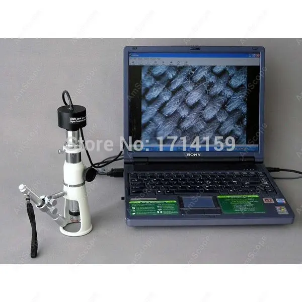 Shop Measuring Microscope-AmScoe Supplies 20X &amp 50X Microscope + 8MP Digital Camera | Инструменты