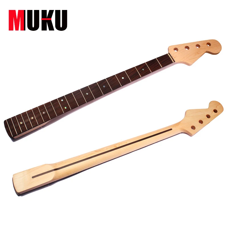Бас гитара с вырезом 4 струнная бас 21 перстень Кленовая панель грифельная из
