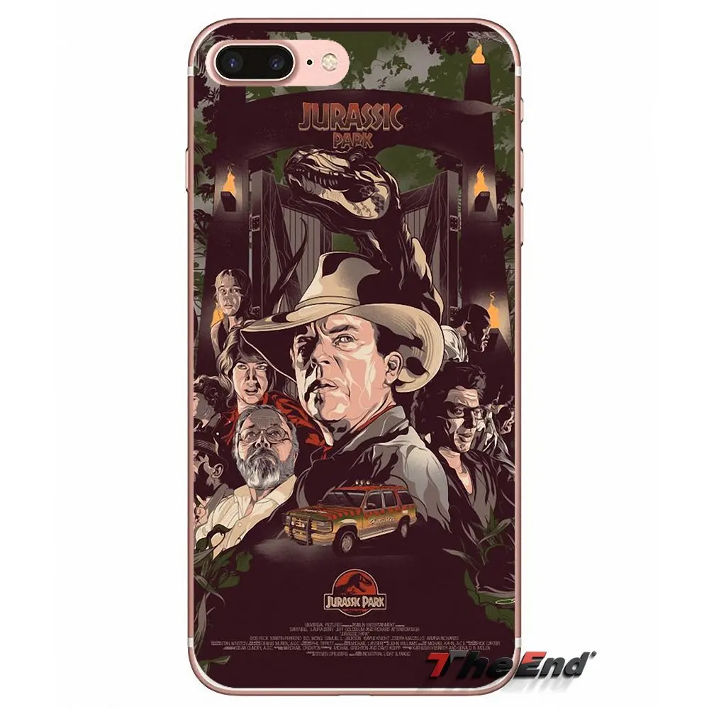 Прозрачный ТПУ чехол для Huawei G7 G8 Ascend P7 P8 P9 Lite Honor 4C 5X 5C 6X Mate 7 8 9 Y3 Y5 Y6 II Pro Jurassic Park 1993 |