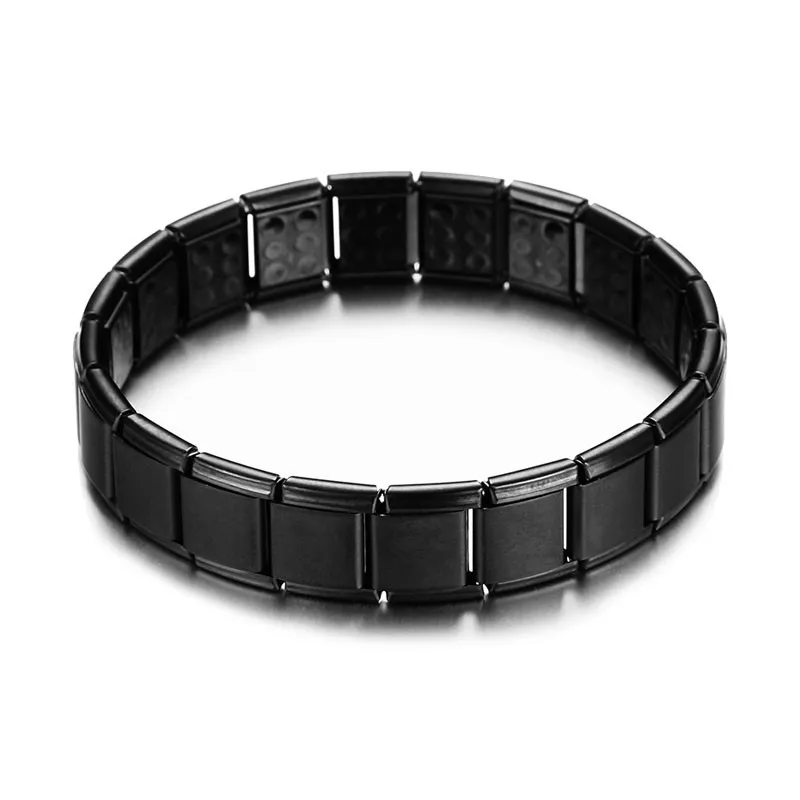 Браслеты из нержавеющей стали для мужчин и женщин энергетические украшения