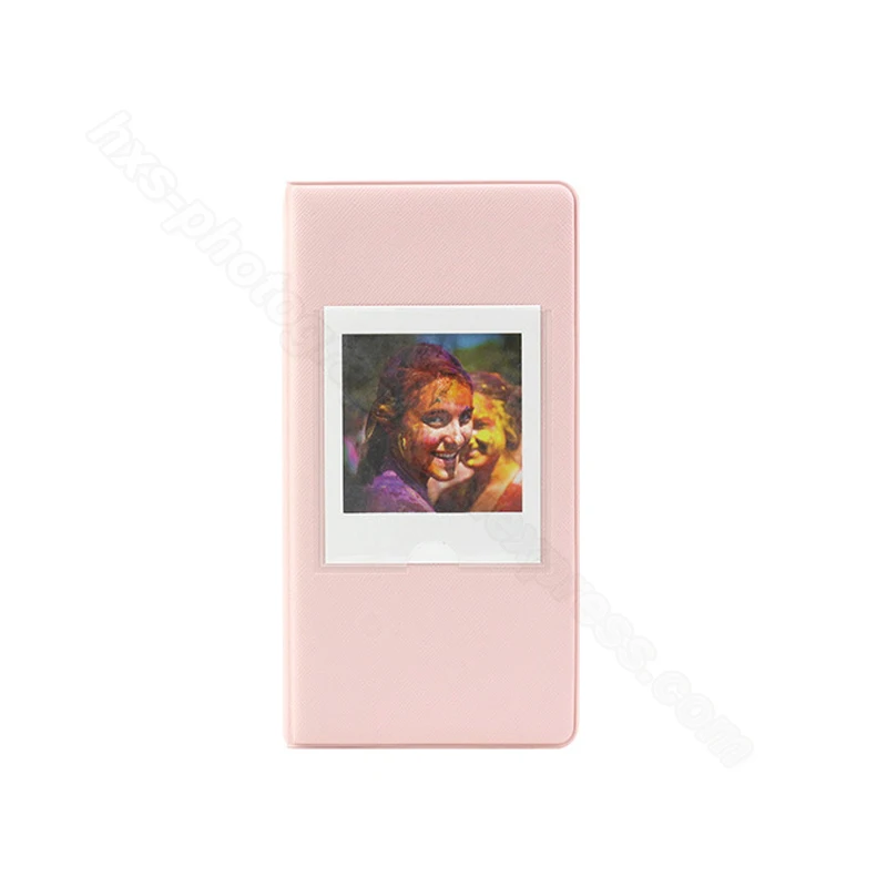 64 pink album Подлинная Fujifilm Instax квадратная мгновенная пленка для Fuji SQ10 SQ6 камеры, Fujifilm смартфон поделиться SP-3 принтер, квадратный фотоальбом - Цвет: 64 pink album