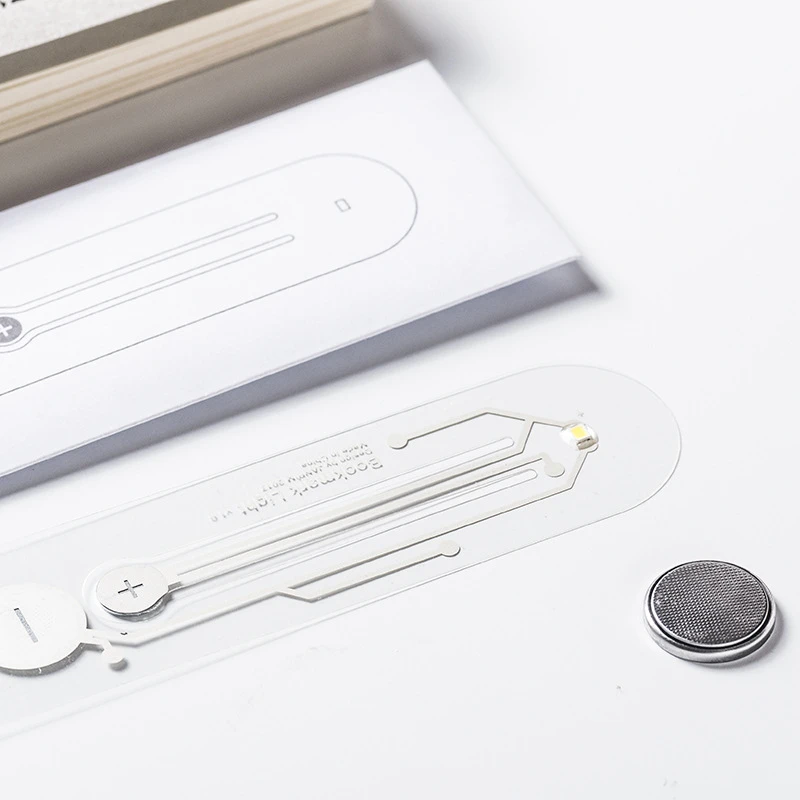 Новинка закладки светильник складной книжный креативный портативный мини