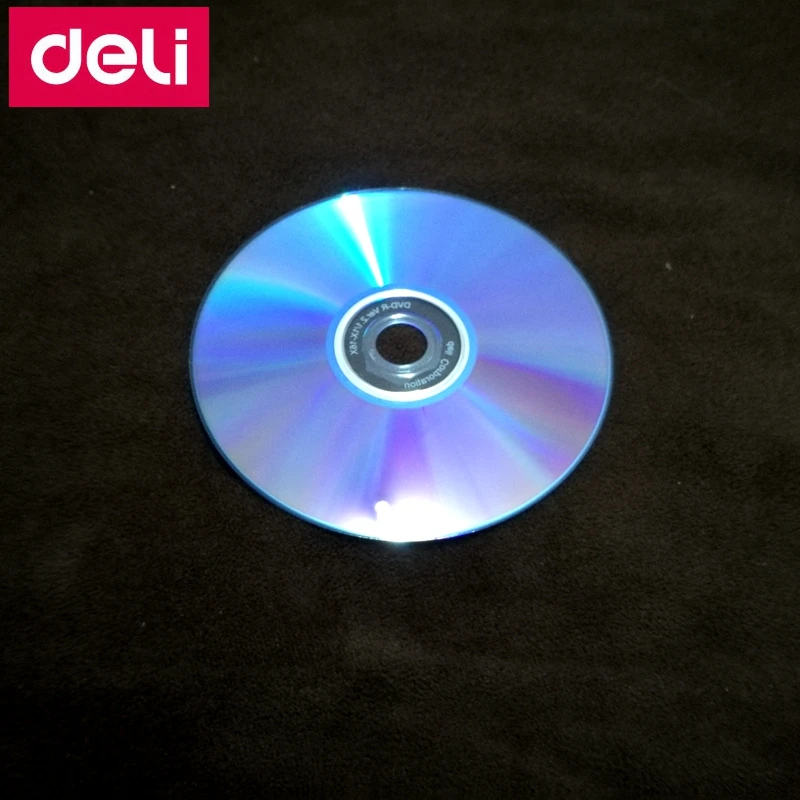 4 шт./лот Deli 3724 DVD-R пустой диск записываемый DVD один чип записываемый Цифровой Универсальный диск 4,7 ГБ/120 мин/16x DVD-R диск