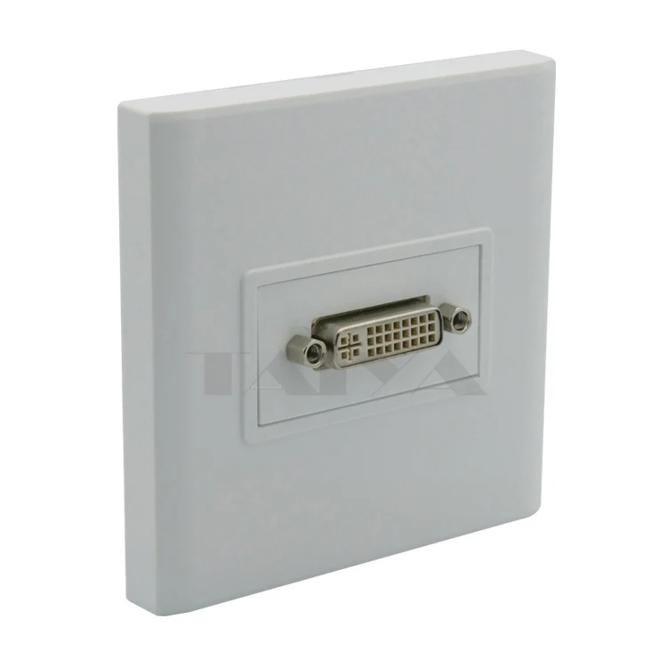 Настенная пластина DVI с разъемом мама мама|dvi wall plates|wall platedvi |