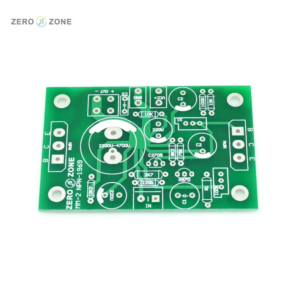 2 шт. Atom BR Версия NPN JLH1969 одноканальный усилитель мощности класса A Голый PCB (2
