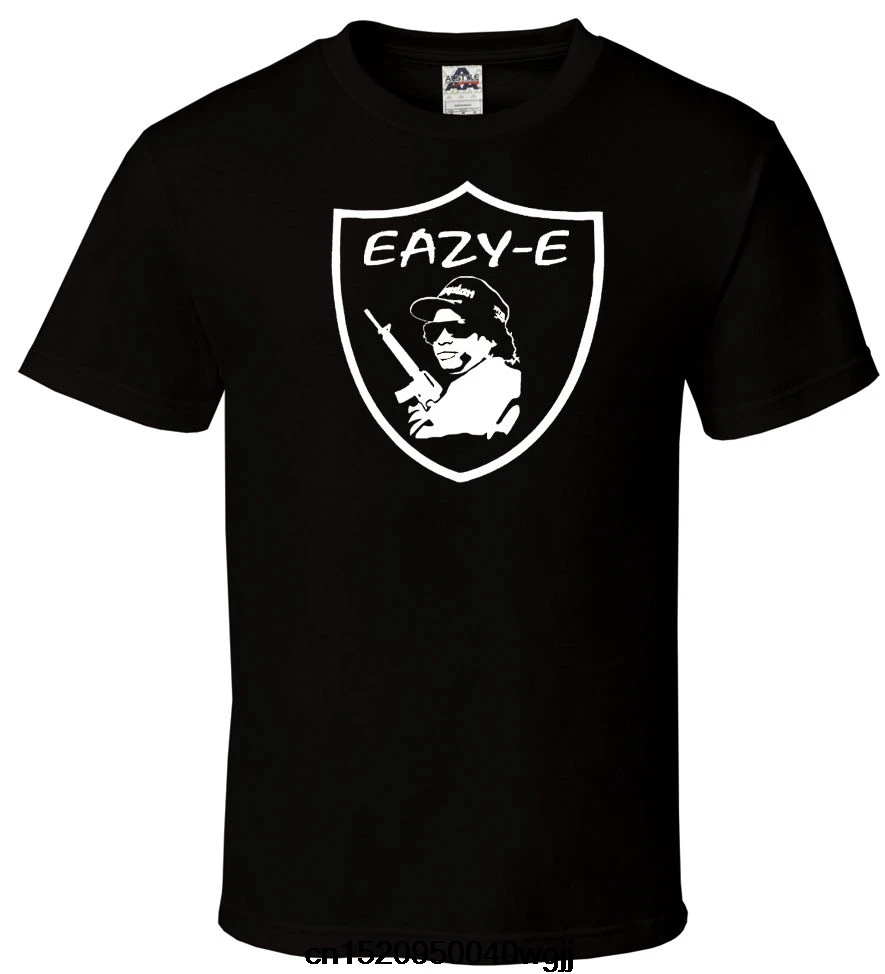 Jzecco Eazy-E-Черная футболка Raider ДУЗ это Compton NWA рэп хип-хоп все размеры S-2XL Дизайн