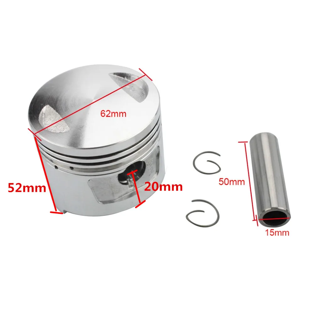 Кольца GOOFIT Piston 62 мм для CG 150cc ATV Байк и картинг высококачественные аксессуары
