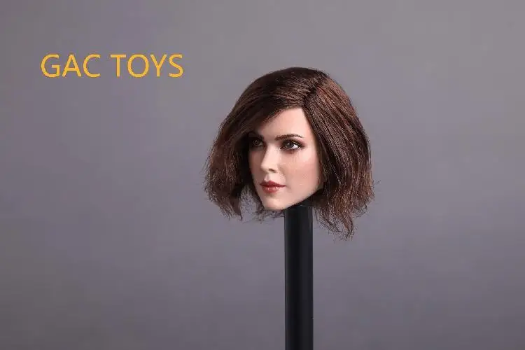 Женская голова GC004 для 12 &quot европейский стиль аксессуары поделок 1/6|Игровые