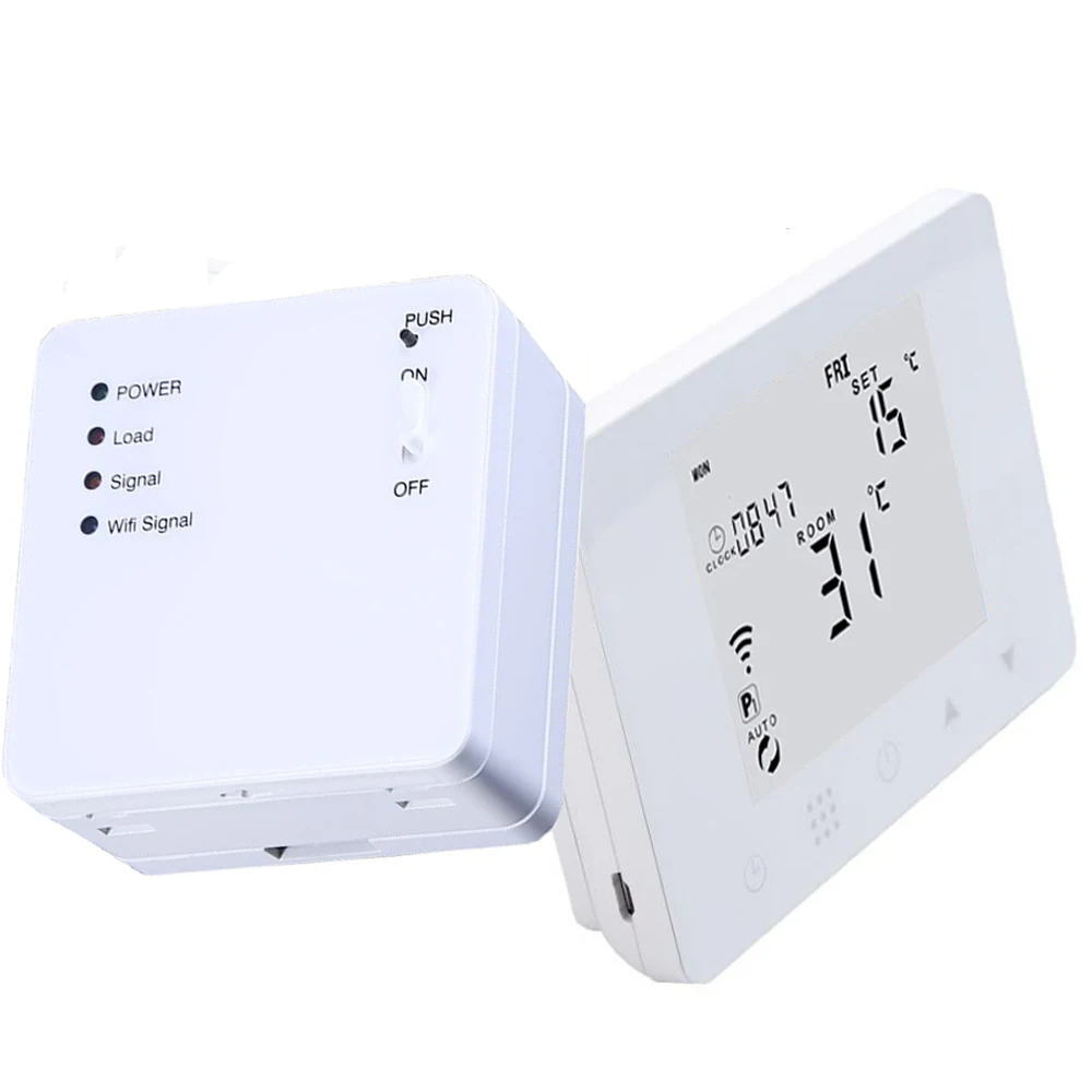 WiFi & RF беспроводной комнатный термостат настенный газовый котел с дистанционным