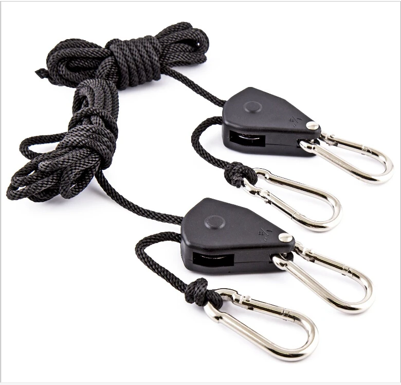 Подвесной светильник с храповым механизмом 2 шт. регулируемый сверхпрочный