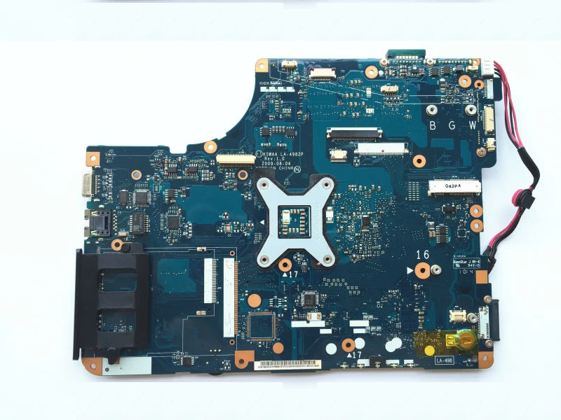 

Laptop Motherboard For Toshiba Satellite L550 K000092140 KSWAA LA-4982P DDR3 Mainboard 100% fully tested