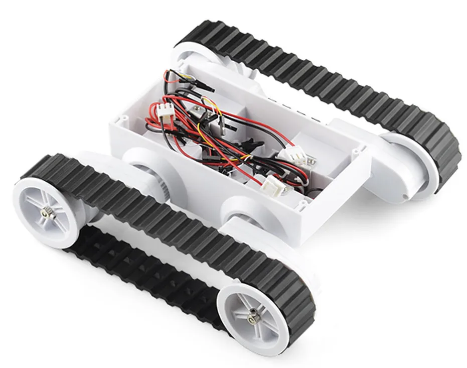 Умный робот танк сделай сам набор шасси резиновая гусеничная лента для Arduino с 4