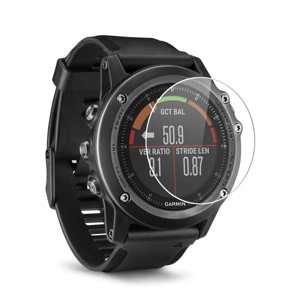 Мягкая ультратонкая Защитная пленка для экрана часов Garmin Fenix 3 HR HD с защитой от