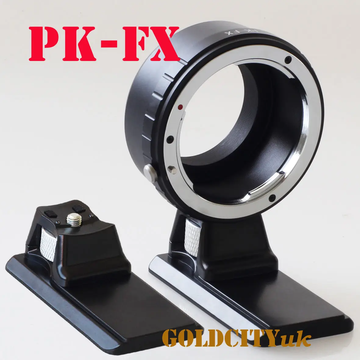 

pentax pk k mount lens adapter ring with Tripod Stand for Fujifilm fuji FX X XE3/XA3 XA10/X-M1/X-A5/xt20/XT1 xpro2 xt100 camera