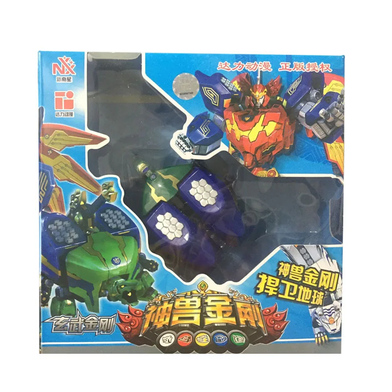 Basaltic Фигурки детей подарки игрушки Трансформация Робот Ranger Megazord сборная фигурка - Цвет: Basaltic