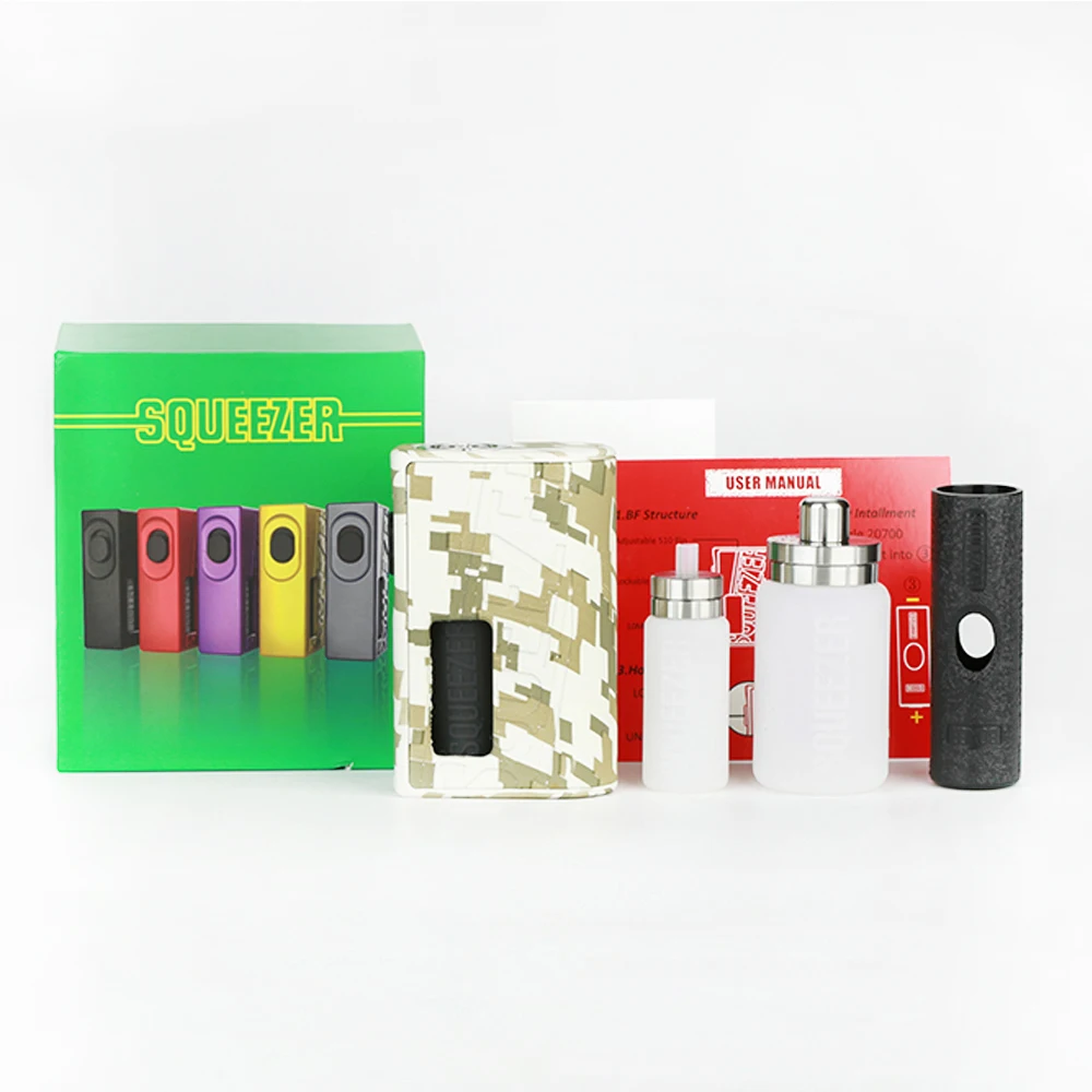 Оригинальный соковыжималка Hugo Vapor BF 20700 механический бокс-мод с корпусом из