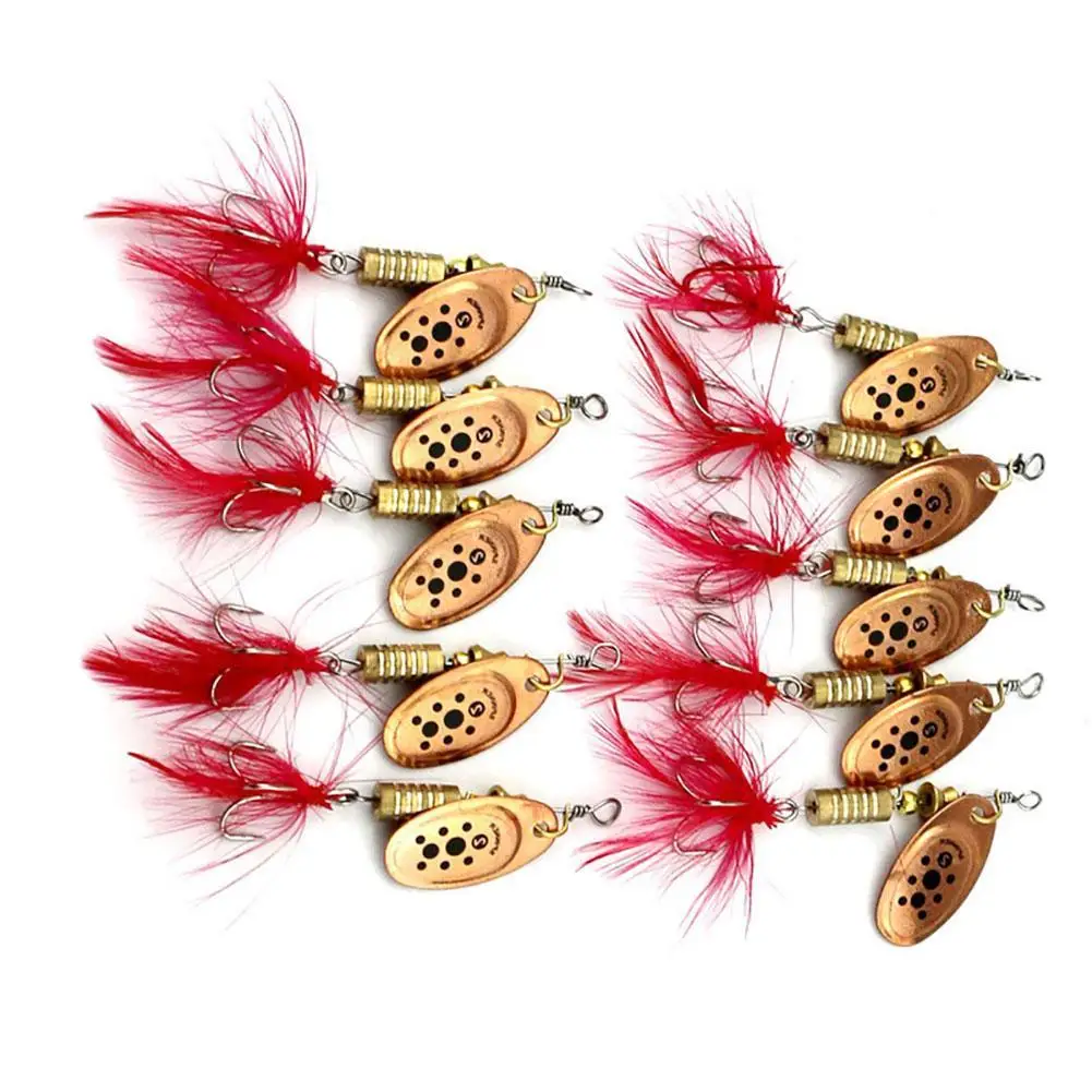 2017 рыболовная ложка металлическая приманка Серебряная/Золотая жесткая дешевая