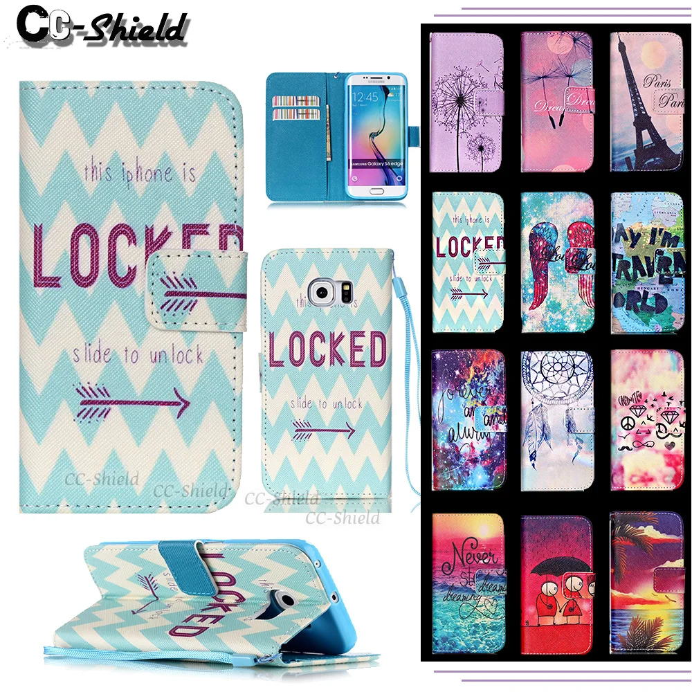 Флип чехол для Sumsung Galaxy S6 S 6 zero F G920 G920F G920FD G920i G920W8 SM телефона с рисунком|cases for sumsung
