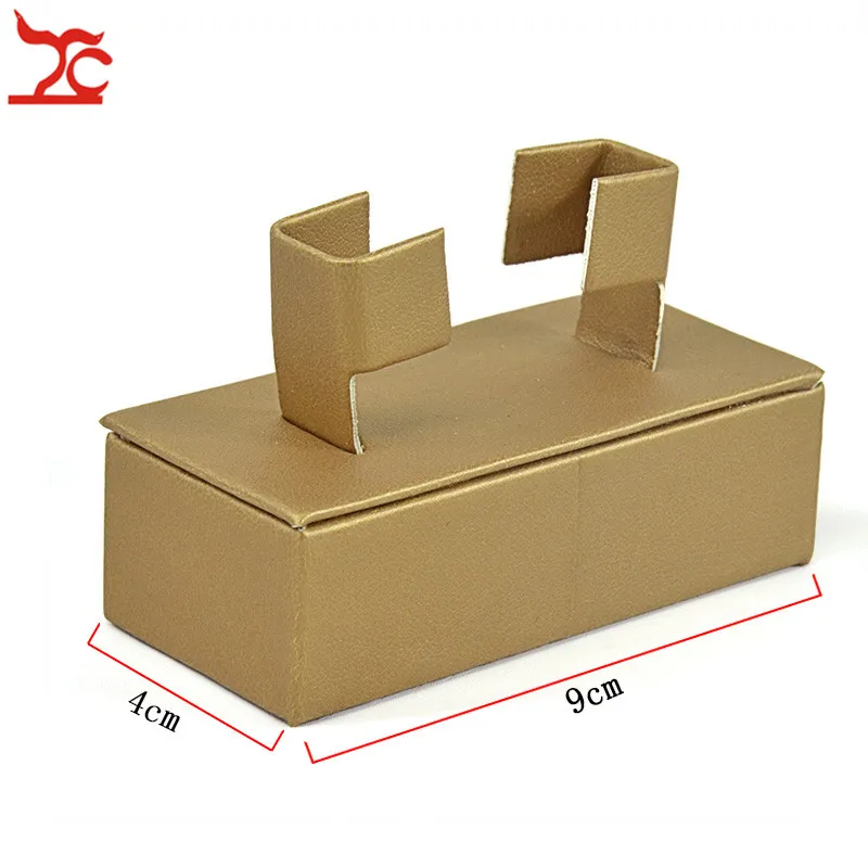 New Fashion Gold PU Jewelry Display Rack Adjustable Bangle Holder Jade Exhibition Organizer Stand | Украшения и аксессуары