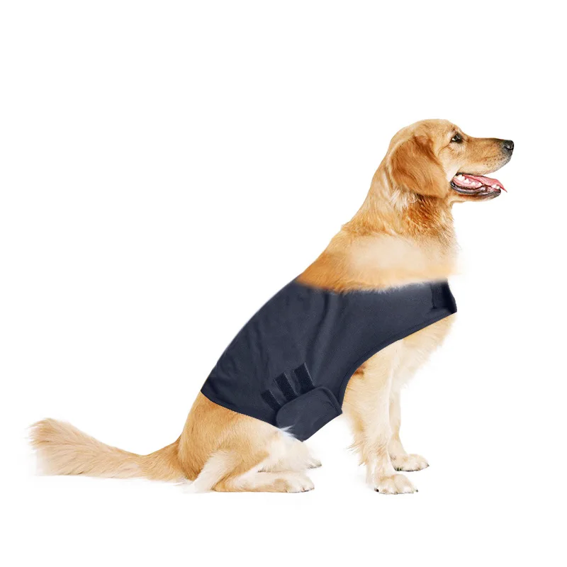 grey Уход за собакой от стресса товары для домашних животных Chaleco Perro 1 шт. жилетка для собак питомец душевная одежда для домашних животных Спорт - Цвет: grey
