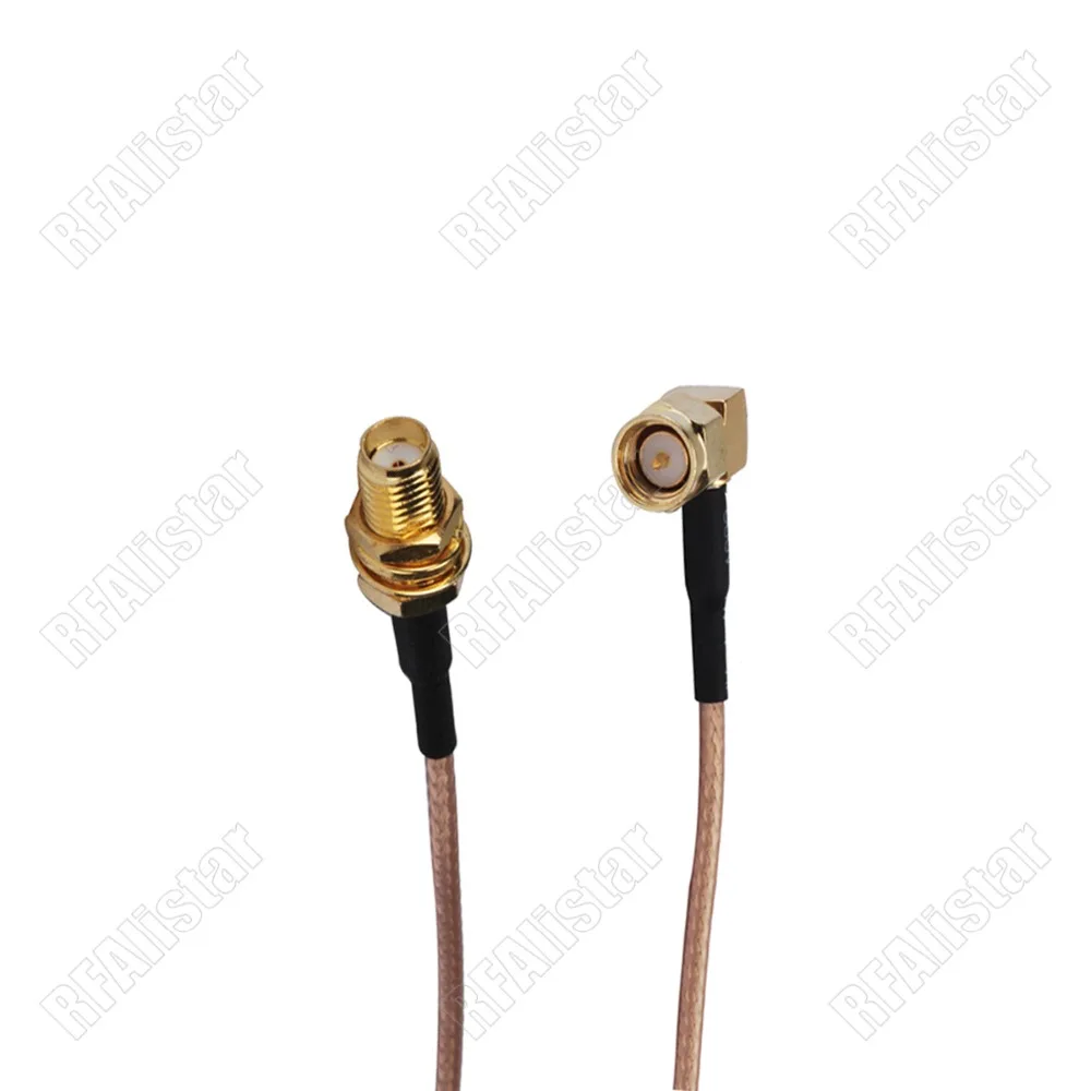 Гнездовой разъем SMA-гнездовой SMA прямоугольный RA RG316 RF стандартная сборка для