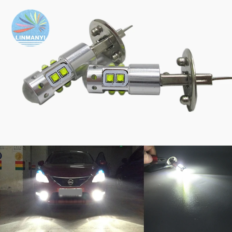 2 шт. Автомобильные противотуманные фасветильник 10 светодиодный одов 6000 К лм|led