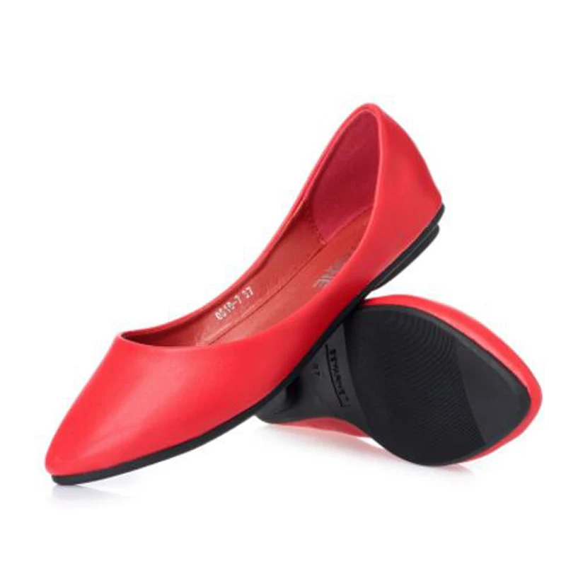 Beyarne/ обувь на плоской подошве из натуральной кожи; женские кожаные лоферы ручной работы; Весенняя цветная повседневная обувь из воловьей кожи; женская обувь на плоской подошве; ee531 - Цвет: Красный
