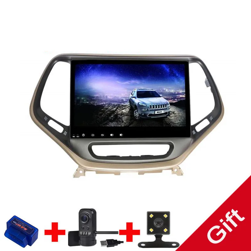 Android 9 0 подходит JEEP Cherokee 2014 2015 2016 2017 2018 Восьмиядерный PX5 dvd плеер автомобиля