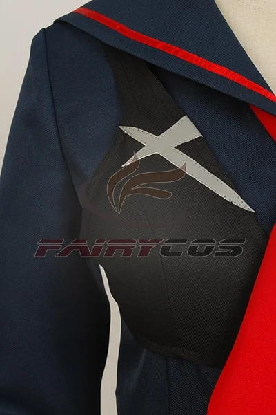 KILL La Косплэй Рюко Ryuuko Matoi костюм Senketsu наряд равномерное Хэллоуин Карнавальный