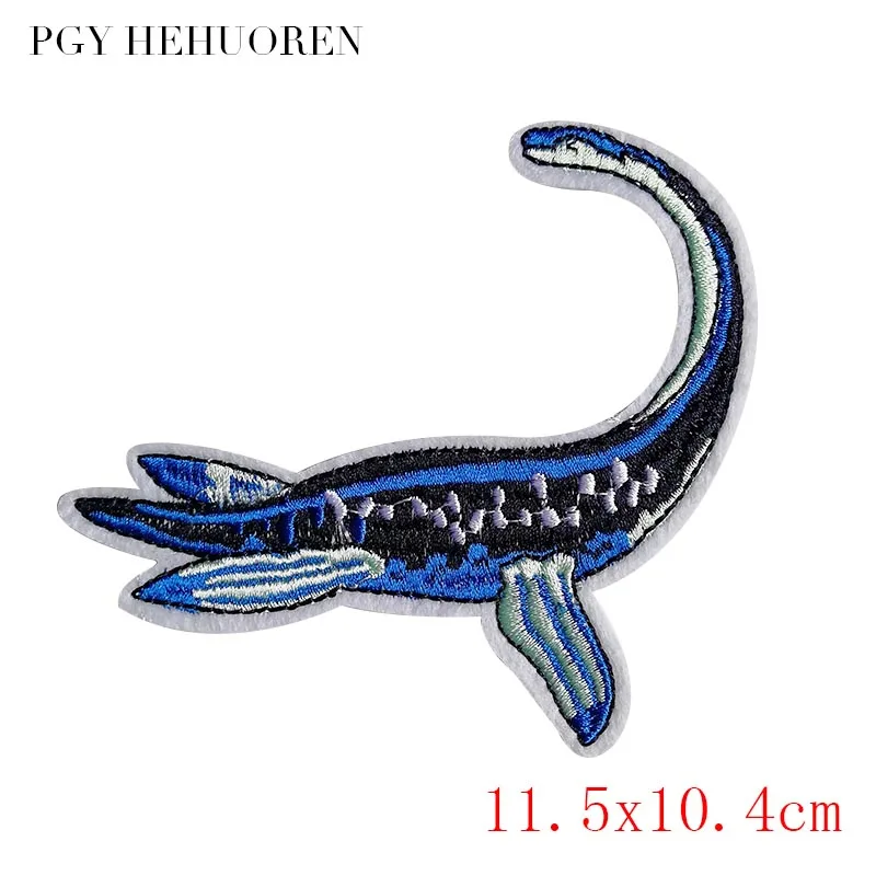 Cartoon Dinosaur Jurassic Park Patch Embroidered Ironing Stickers Patches For Clothes Iron On Movies Parches Anime Decor |