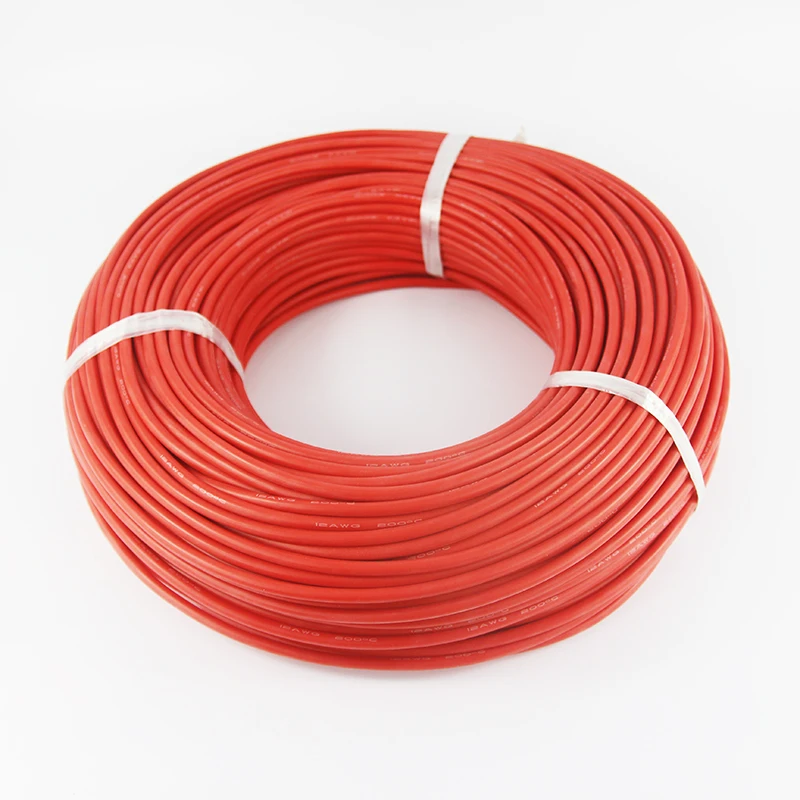 Силиконовый провод 12AWG силиконовый кабель 100 метров для двигателя модели RC Lipo