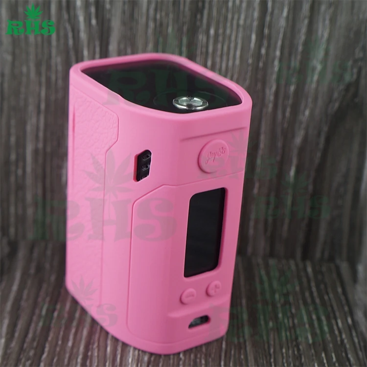 Лидер продаж продукты Ecig аксессуары силиконовый чехол/крышка/наклейка для Wismec RX