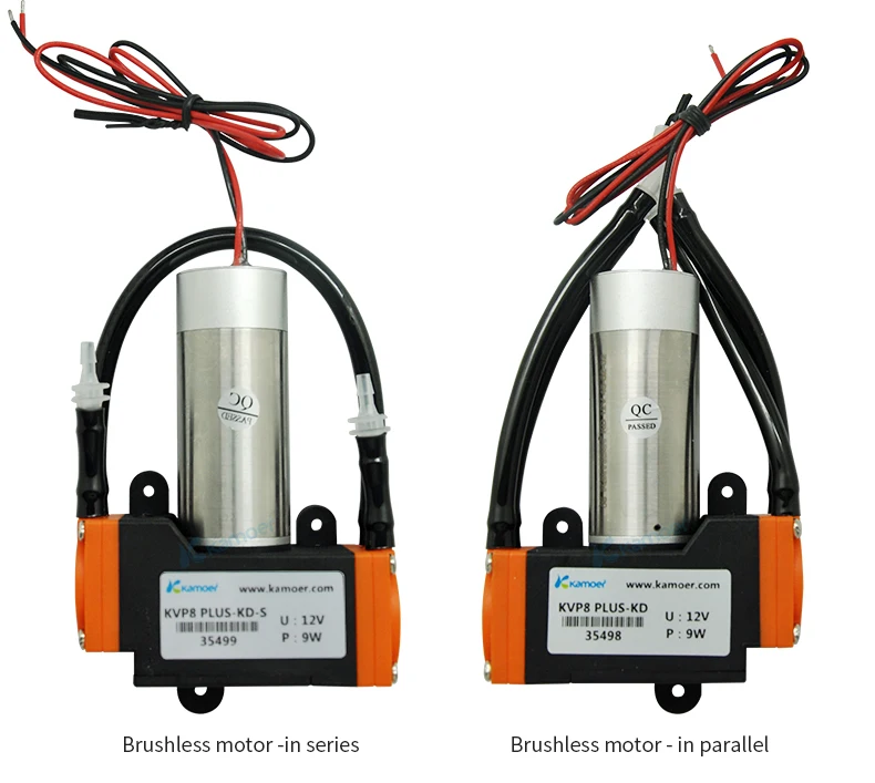 Kamoer KVP8 плюс 12/24V мини-диафрагменный вакуумный насос с щетки DC мотор используемый для передачи газа