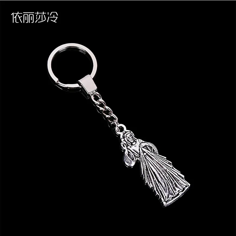 Catholic charm Maria keychain Jesus Cruz car gift redemption cross keychain. |