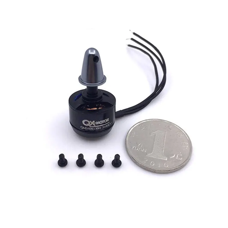 2 шт. QX-Motor QM1606 (1306) 3100KV бесщеточный двигатель CW/CCW 2-4s для Diatone 150 180 210 мультикоптера |