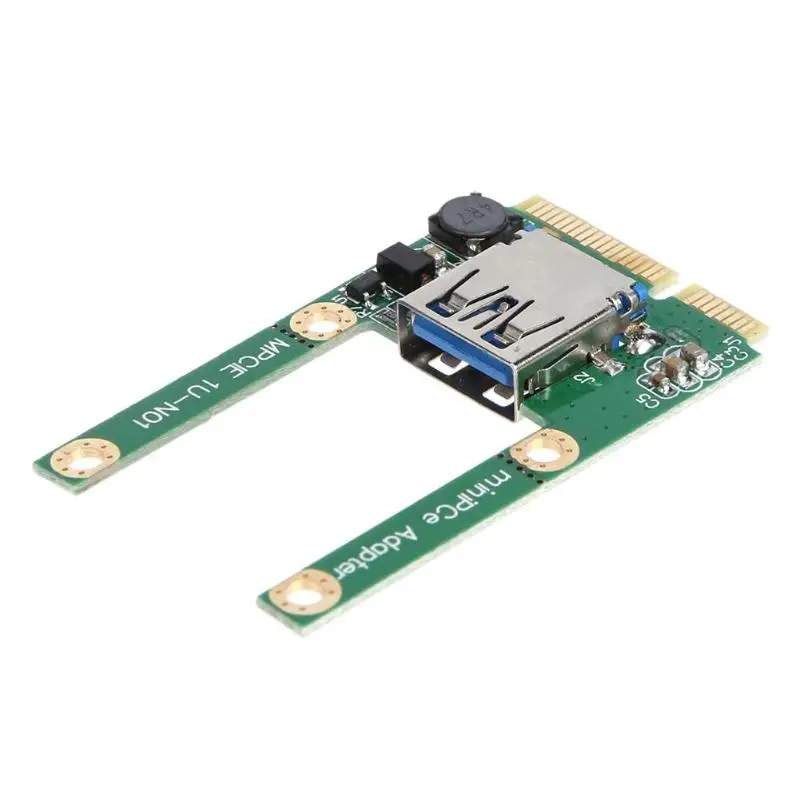 Mini PCI E к USB 3 0 адаптер Express Плата расширения компьютерные компоненты добавить на