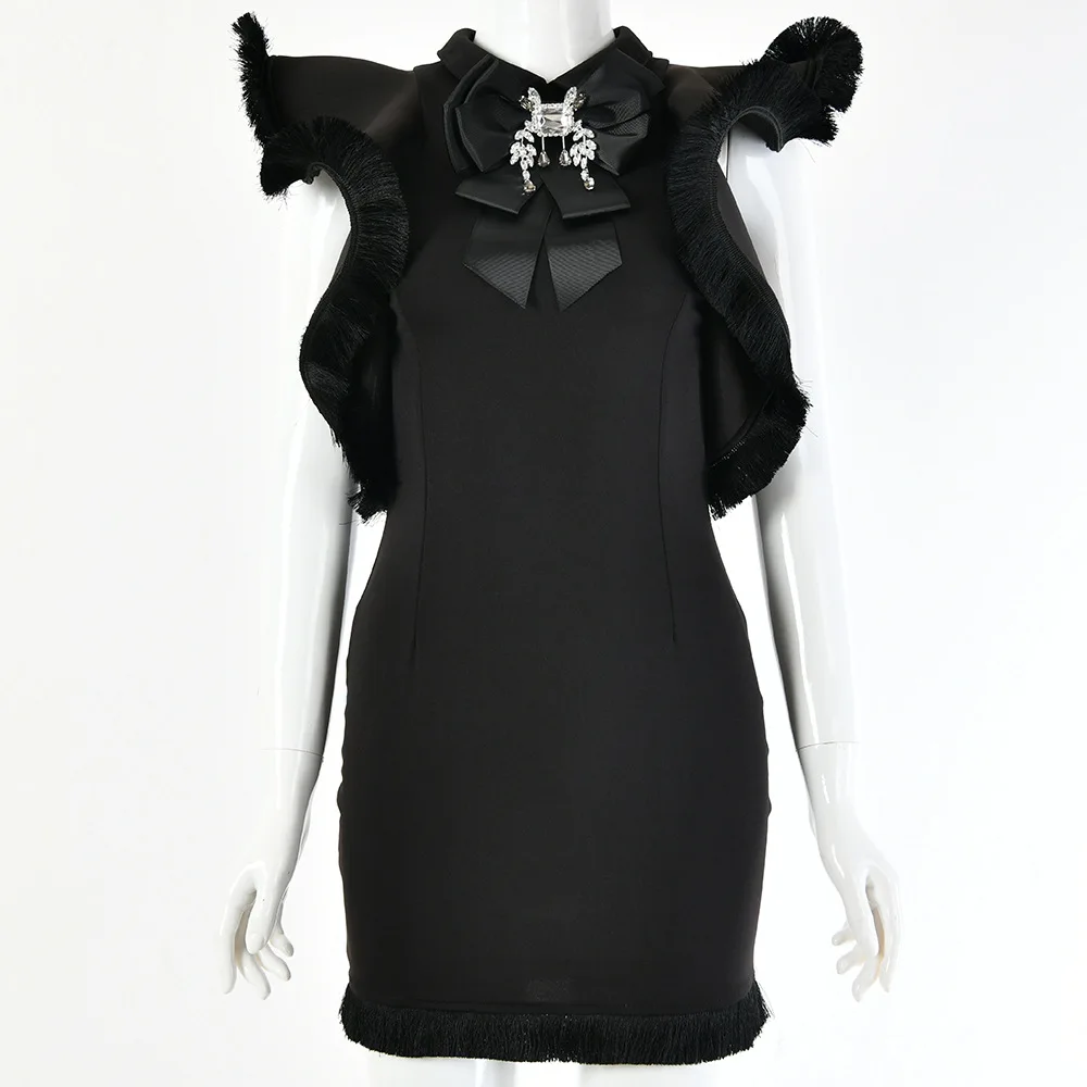 Женское облегающее платье Jurken Robe Femme клубное мини-платье с оборками новинка 2019 |